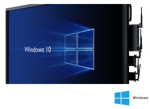 WindowsPC内蔵型ディスプレ
